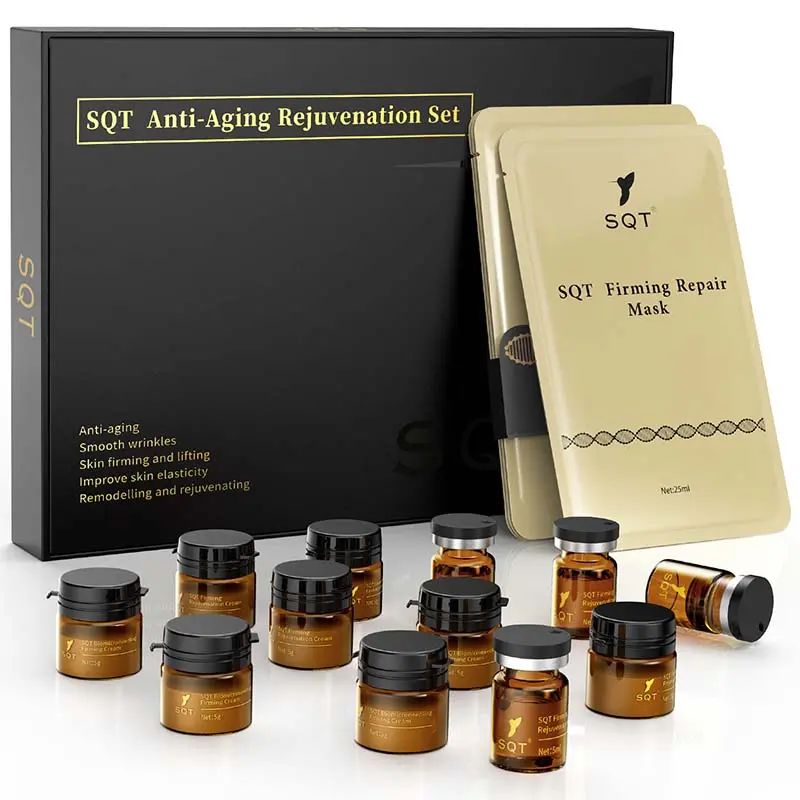 Sada SQT Anti-Aging Rejuvenation s ampulkami a maskou