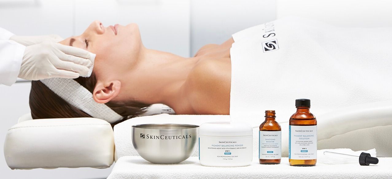 Ošetrenie pleti chemickým peelingom SkinCeuticals