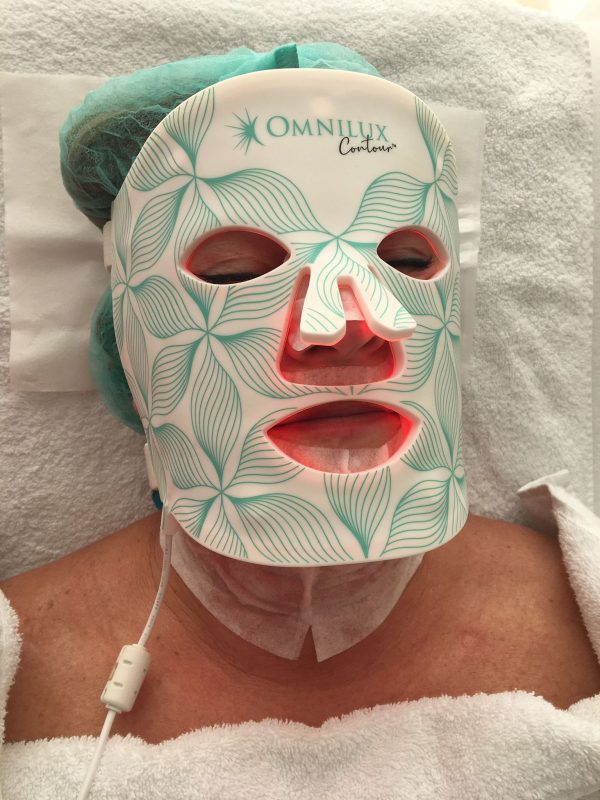 Karboxyterapia - RIOX maska + OMINLUX LED maska